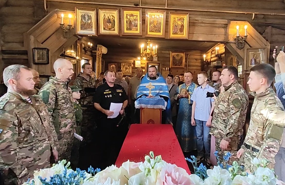 Верстание в храме Сергея Радонежского, Зеленоград 