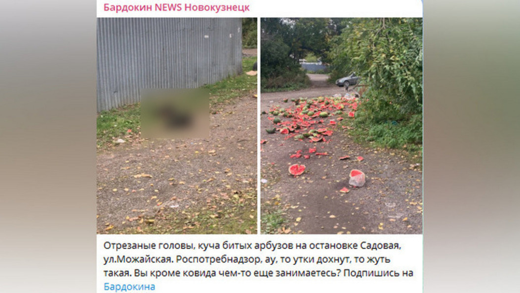    ФОТО: тг-канал «Бардокин NEW Новокузнецк».