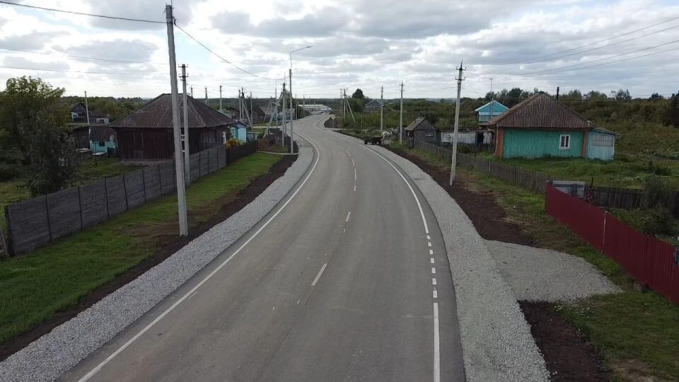    Дорога к СПК "Знамя труда". Источник: t.me/mintrans22