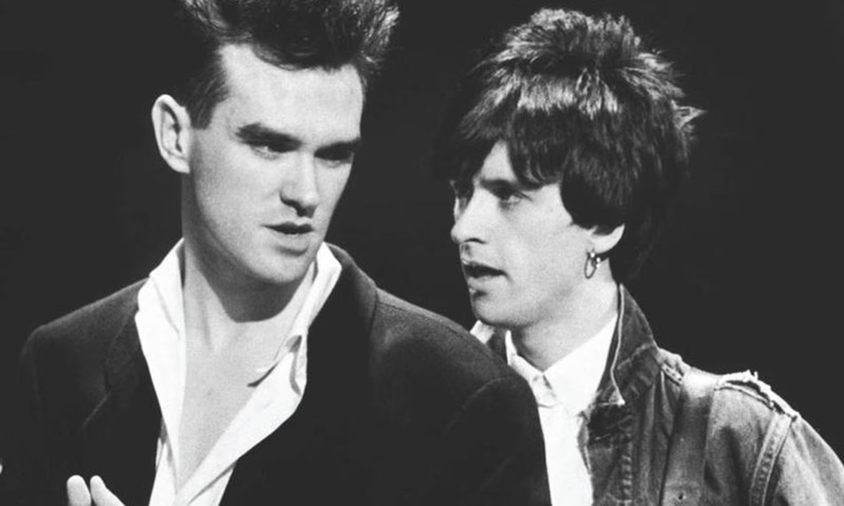 Моррисси и Джонни Марр во времена группы Smiths. Фотография: Издательство "Омнибус