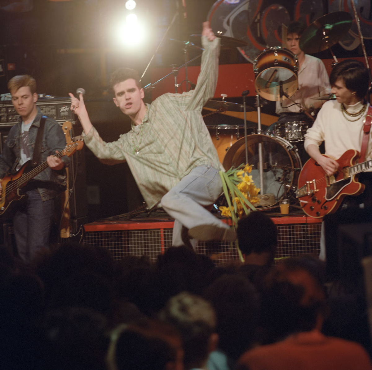 he Smiths выступают на The Tube. Фотография: ITV/Rex Features