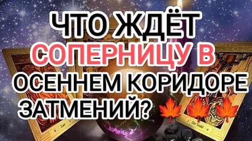 🆘💯💯💯С УМА СОЙТИ! ♦🐍ЧТО ЖДЕТ СОПЕРНИЦУ В ОСЕННЕМ 🍁🍁🍁КОРИДОРЕ ЗАТМЕНИЙ?