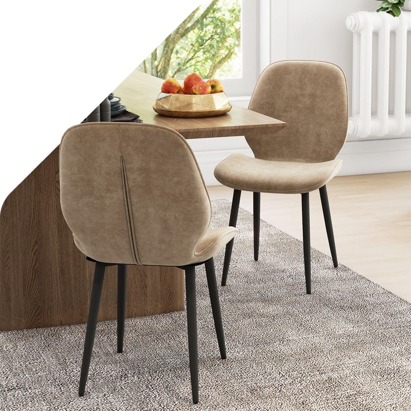 Ткани, такие как велюр, бархат или кожа, делают кресла уютнее, но требуют более тщательного ухода.