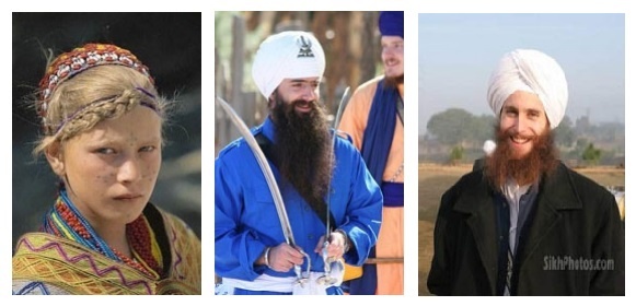 Фото: Иран, Бхарат (Индия). Источник: "Происхождение славян и других народов,Очерки ДНК-генеалогии" (А.Колесов)