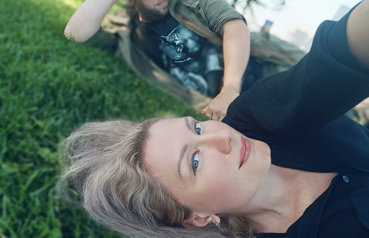 Здесь я еще без губ, которых и так не было. 