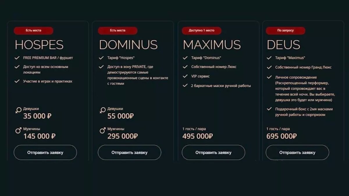 В Петербурге накрыли секс-вечеринку с входными билетами почти за 700 тысяч рублей. Фото: SHOT