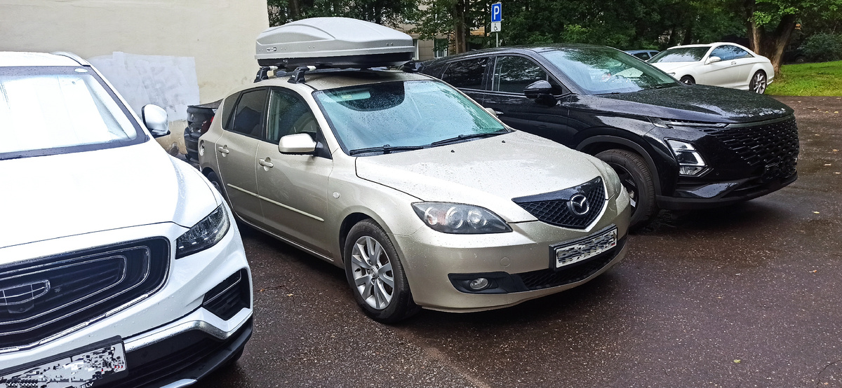 MaxBox pro 460 установлен на Mazda 3 bk