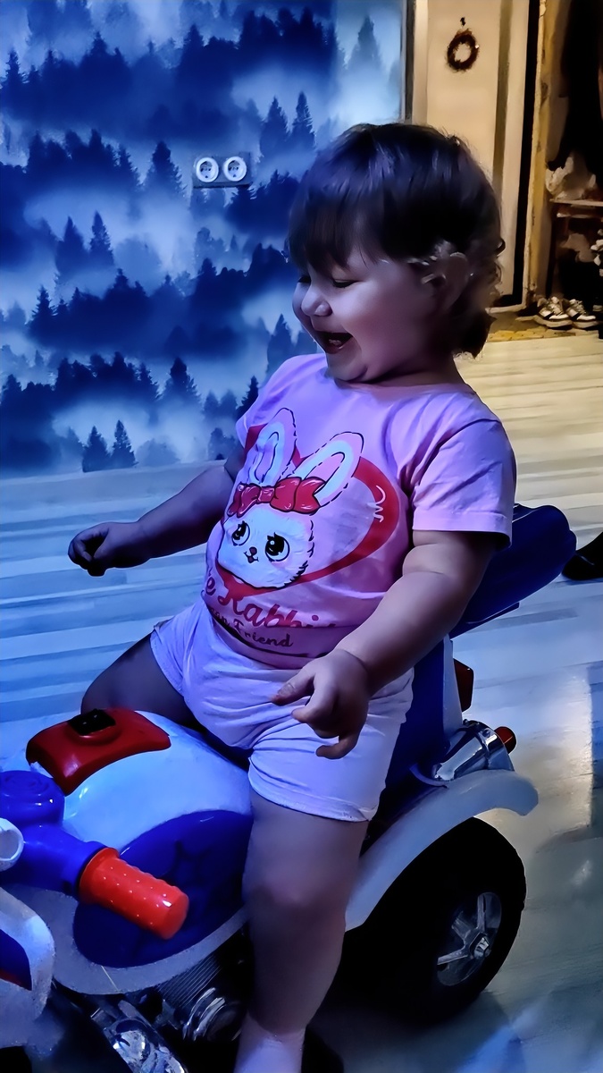 На мотоцикле