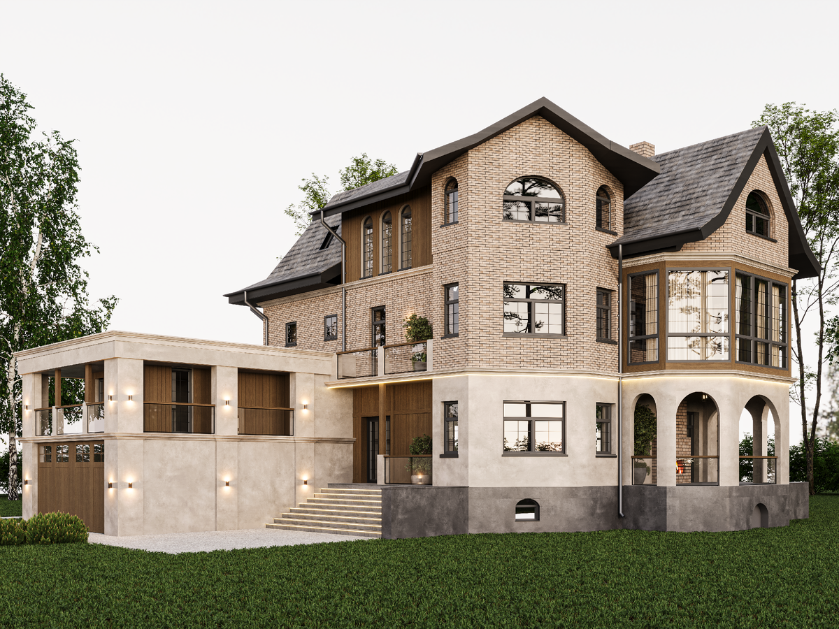 Проект реконструкции дома «Горки-10».