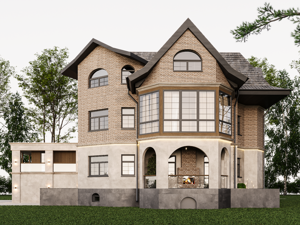 Проект реконструкции дома «Горки-10».