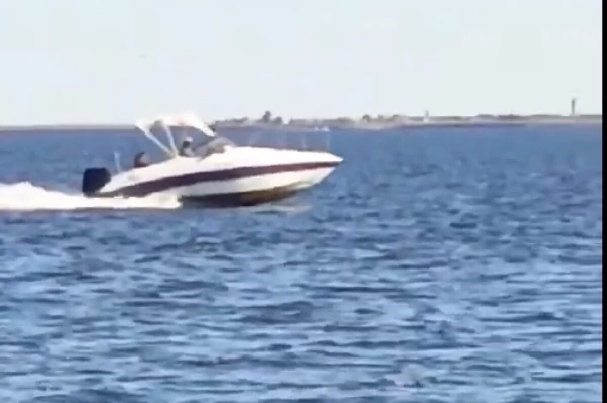    В Волгограде отца с сыном едва не убил лихач на катере