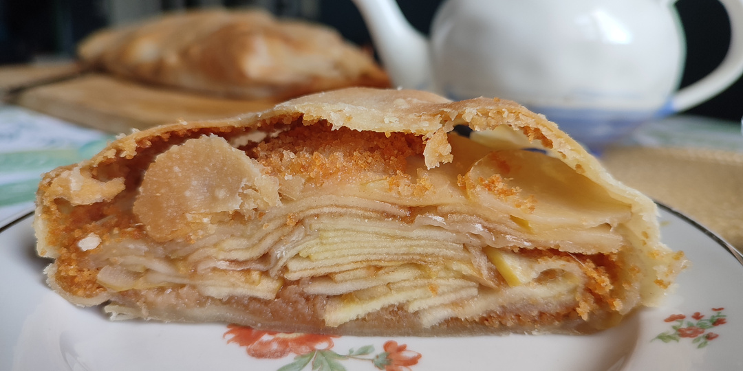 Венский штрудель с яблоками из вытяжного теста, это семейный хит - рецепт, который будем передавать из поколения в поколение!