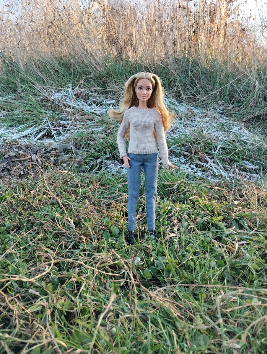 А на траве уже первый снежок...