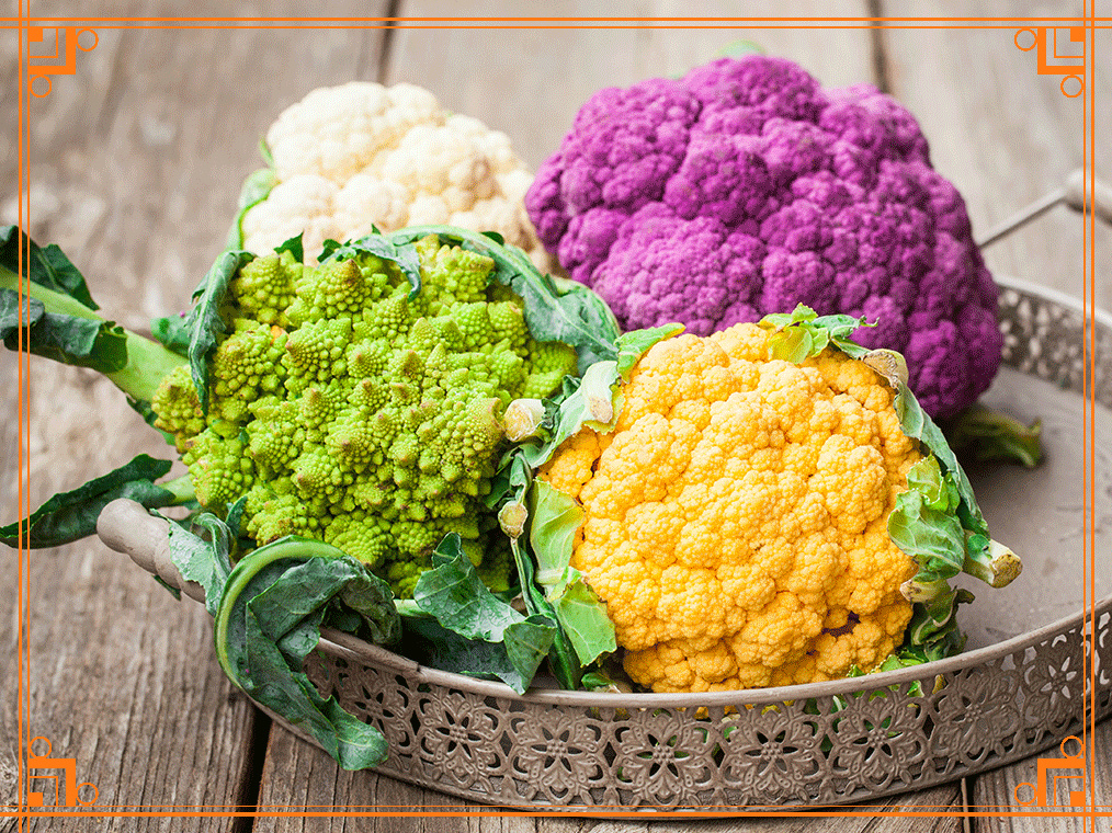 Фото из Интернета. Как выглядит цветная капуста