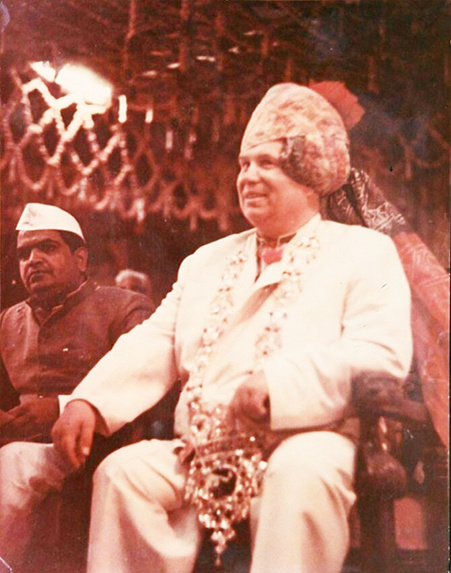 Никита Хрущев во время визита в Индию, 1956 год