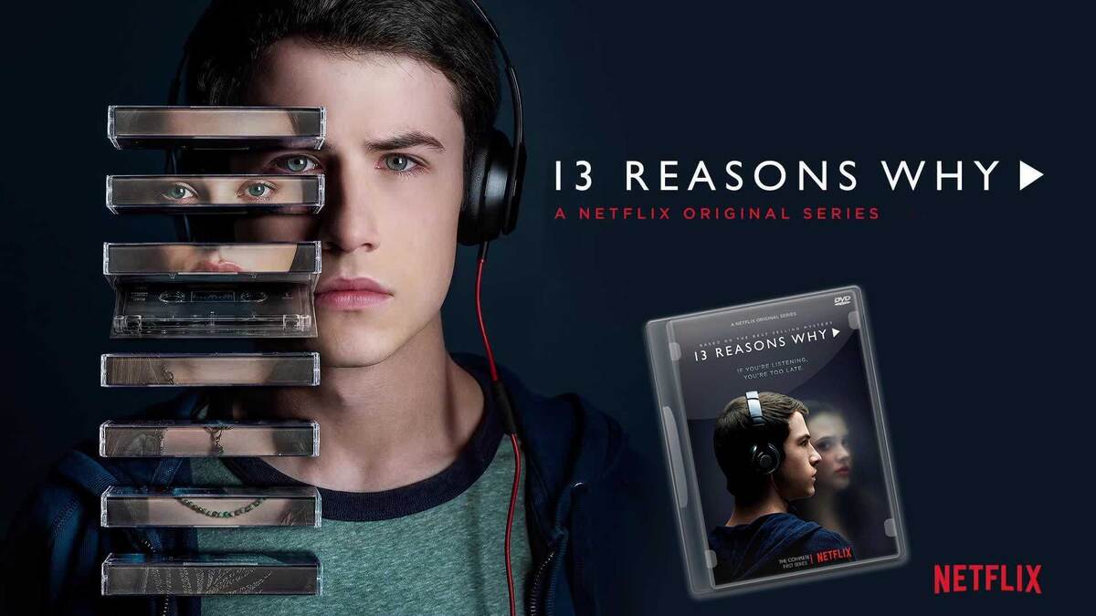 Постер сериала "13 причин почему"