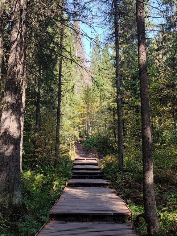 Подъем на склон