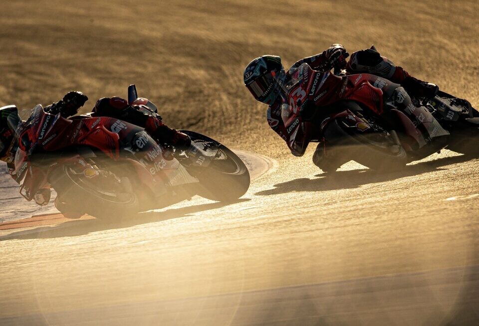    Энеа Бастианини принёс Ducati 100-ю победу в MotoGPDucati Corse