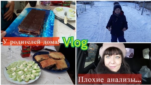 VLOG: ДР ПАПЫ! ДЕНЬ МАТЕРИ! В ГОСТЯХ, ВКУСНЫЕ ПИРОГИ/ РЕЗУЛЬТАТЫ АНАЛИЗОВ ПЛОХИЕ... 25.11.18