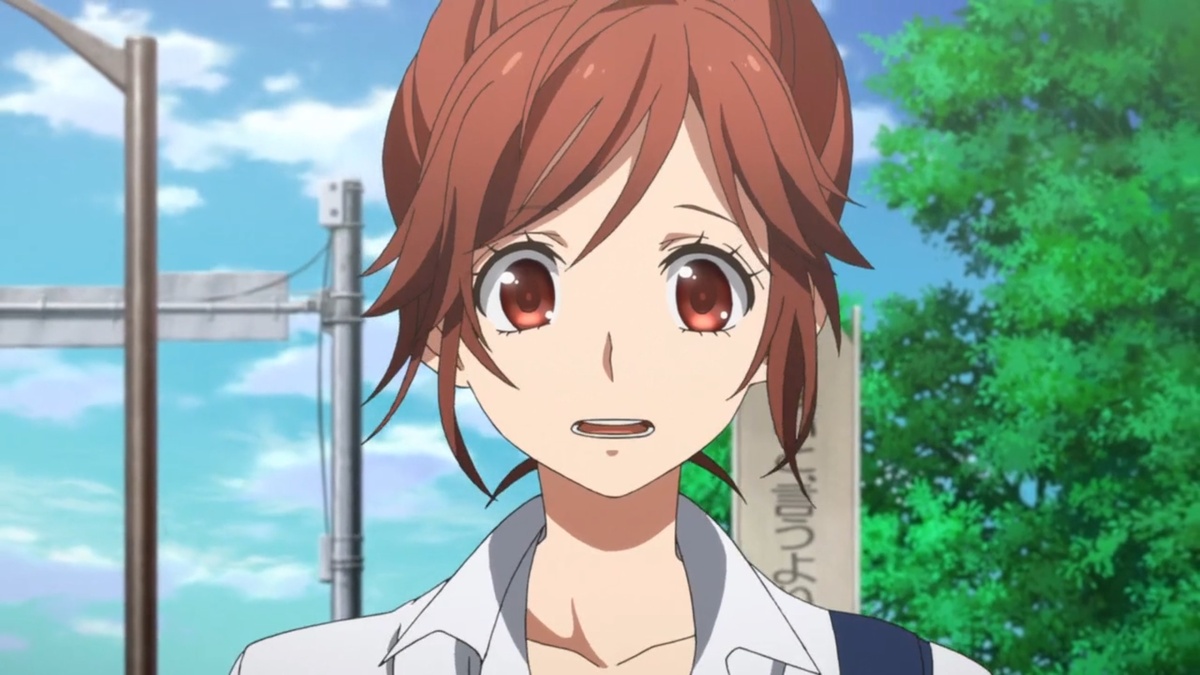 Нацки Эномото хотела уйти от ответа... -Что сегодня первым уроком?..