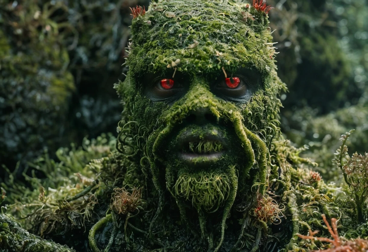 Персонаж известного сериала "Болотная тварь" очень похож на обитателя Манчак.