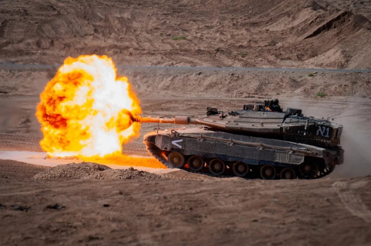    Al Mayadeen: «Хезболла» подбила танк Merkava на границе с Израилем