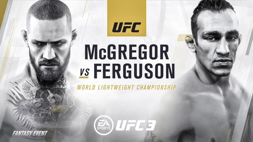 TONY FERGUSON VS CONOR MCGREGOR [4K] ➤ UFC 3 EA SPORTS