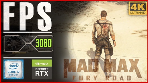 Mad Max | RTX 3080 + Intel Core i7 8700K ➤ Ultra Settings [4K] | #BLACKRINSLER