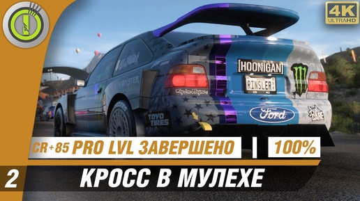 Forza Horizon 5 | 100% PC Прохождение | [4K] — #2 [Кольцевой кросс в Мулехе] 🥇 #BLACKRINSLER