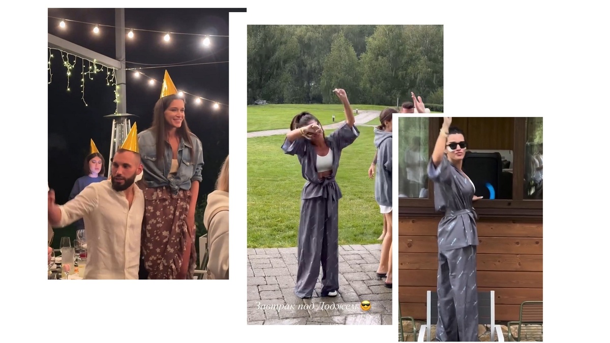 Ксения Бородина и Николай Сердюков не могут расстаться даже на сутки. Фото: социальные сети.