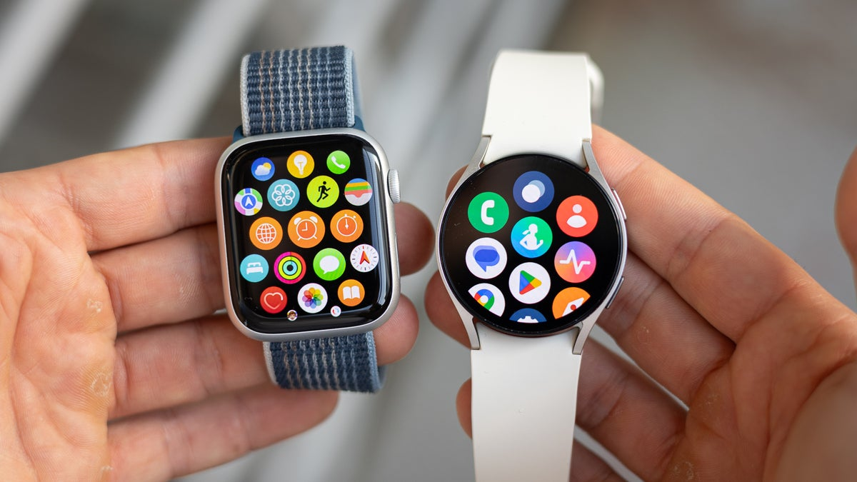 Iwatch vs samsung galaxy watch on sale