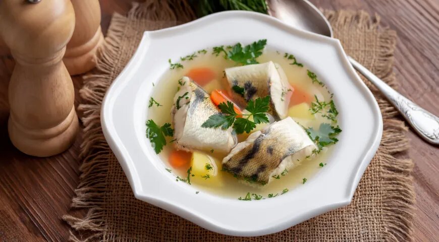   Из налима получается вкусная наваристая уха