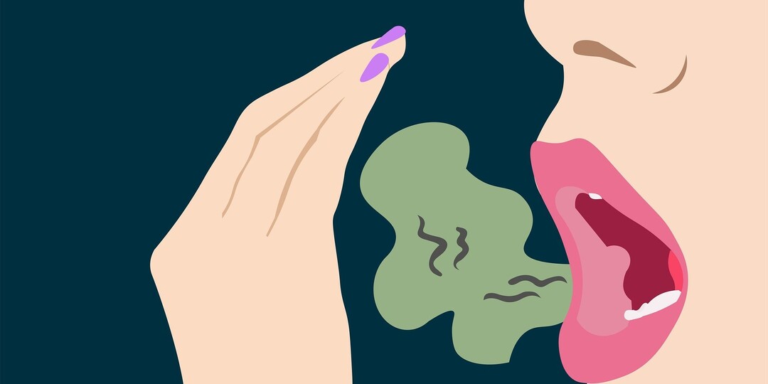 Неприятный запах изо рта, причины