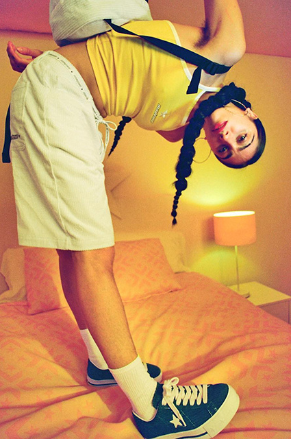 Лурдес Леон фотоссеия для бренда MadeMe