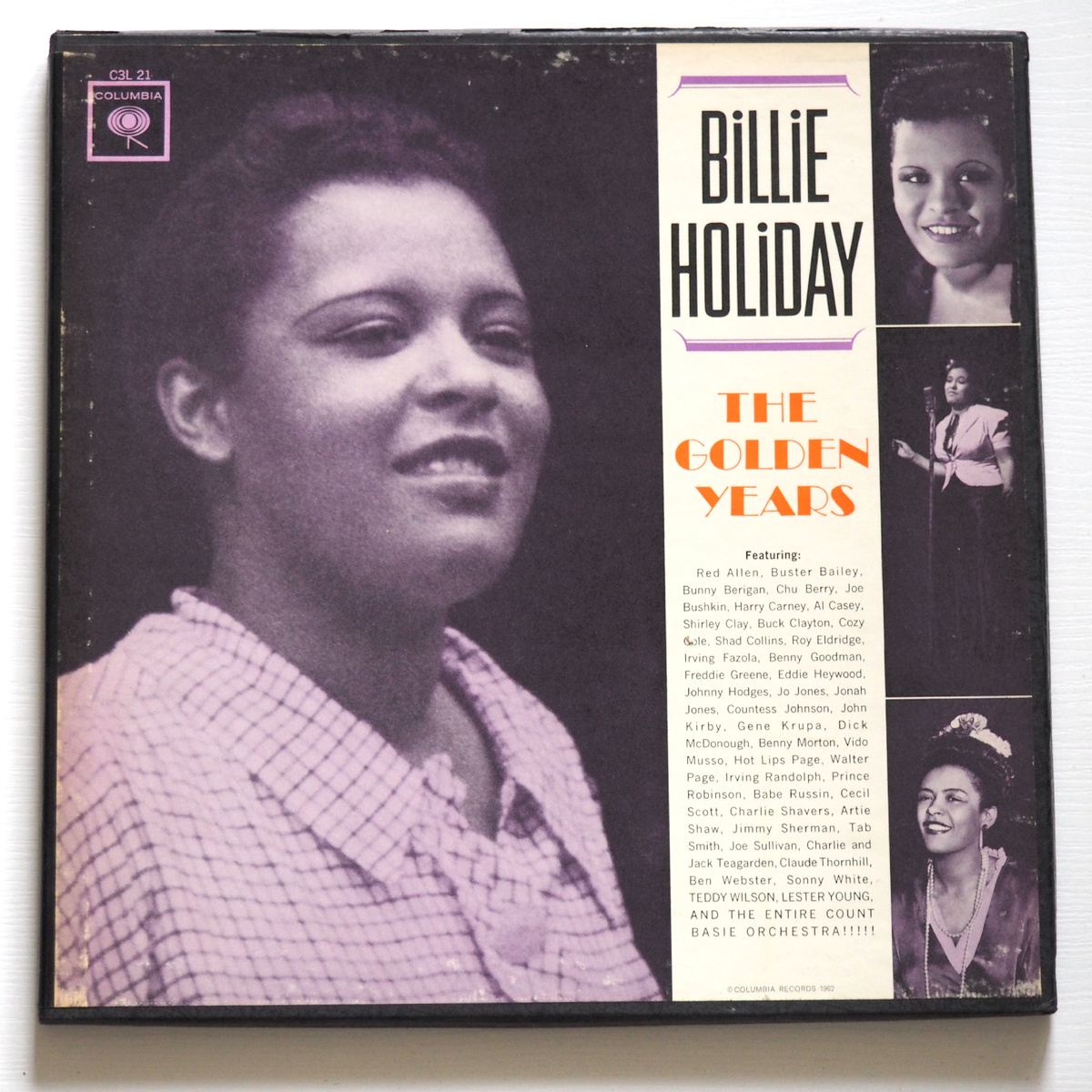 Бокс-сет. Billie Holiday – The Golden Years (Columbia, 1962, 3LP)