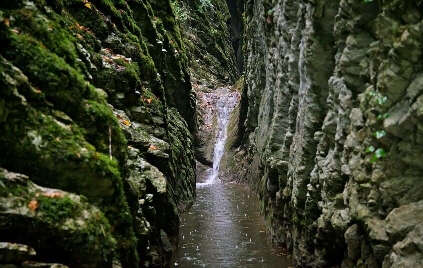 Крабовое ущелье и водопады!