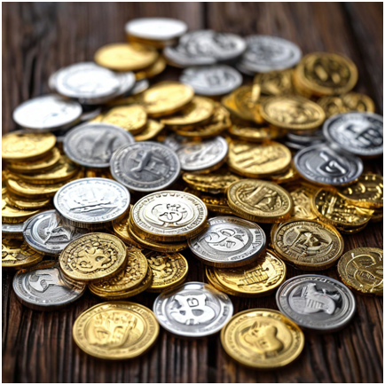 Сгенерировано ИИ-злата и серебра полны карманы с магией?!