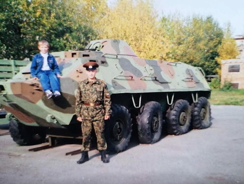 На присяге брата. Памятное фото из личного архива Игоря Ляпунова 