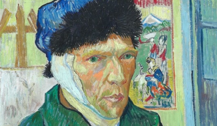  Ван Гог, автопортрет, 1889 г.