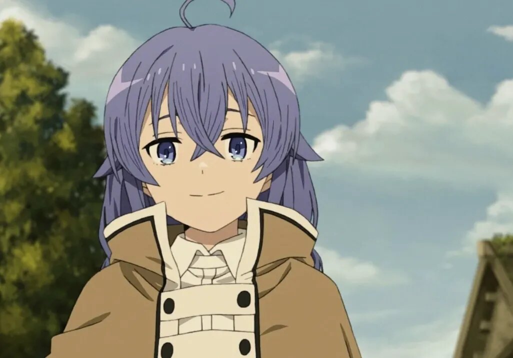 Кадр из аниме «Реинкарнация безработного: История о приключениях в другом мире»   📷