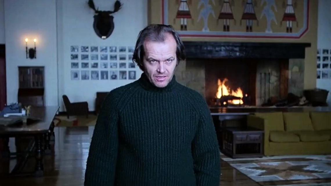 Кадр из фильма "Сияние" (1980). Джек Торранс в "Зале Колорадо"