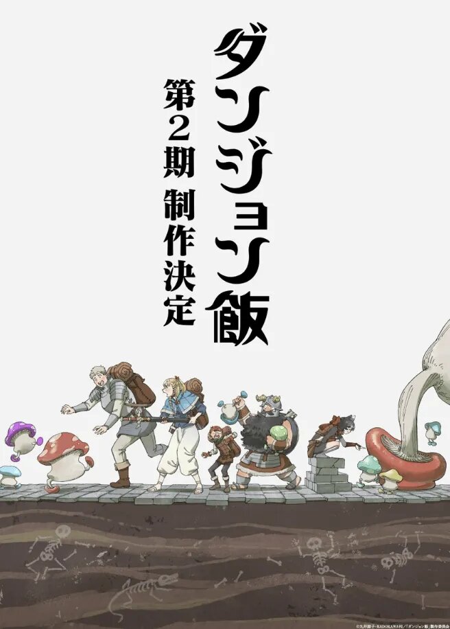 Постер аниме «Подземелье вкусностей»   📷