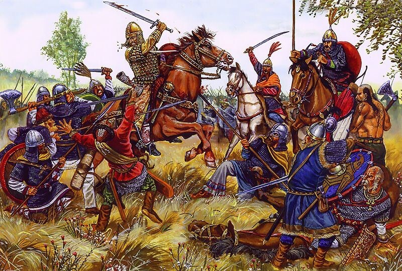 Война Святослава Игоревича с Византией и поход на Царьград  970-971 г.