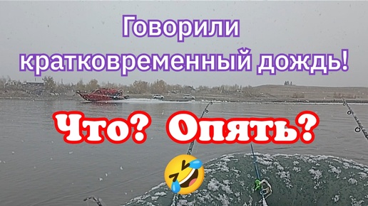 Говорили кратковременный дождь! Что?Опять?