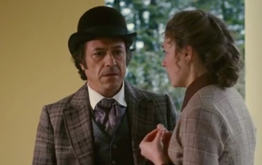 Петр Иванови Миронов (дядя Анны) со своей племянницей