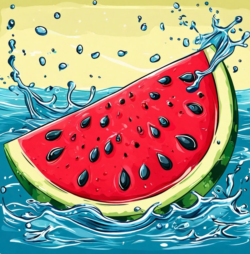 Арбуз состоящий из воды на 92 %