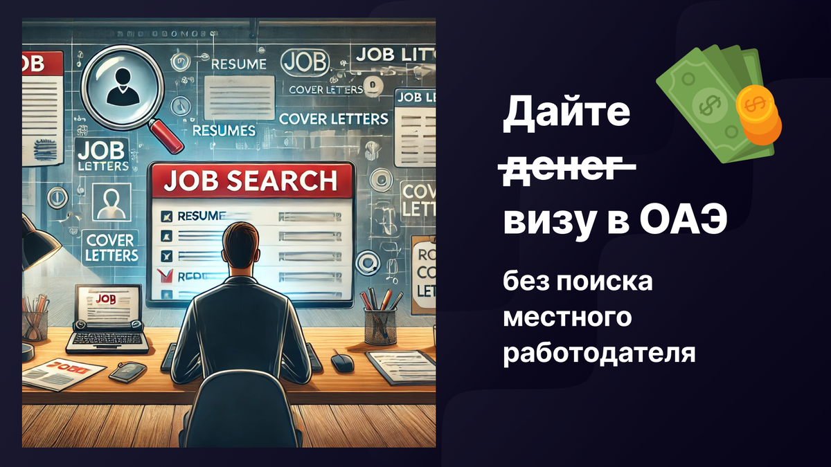 Виза в Дубай без работы