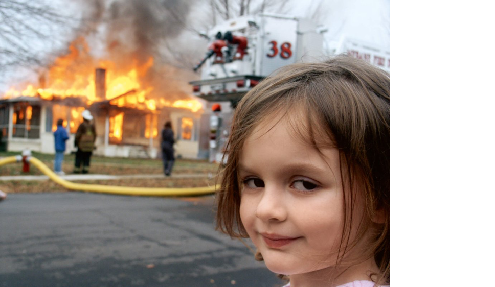 Пожар инфраструктуры говоришь?)