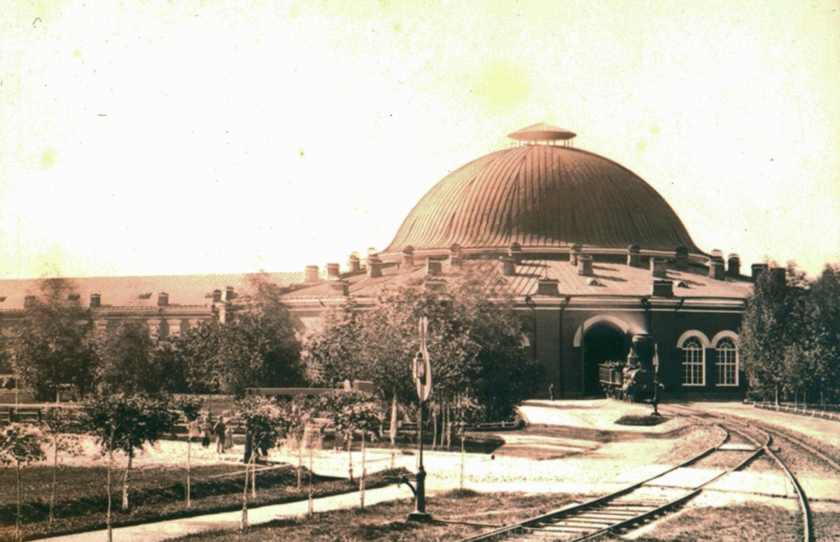 Паровозное депо, 1870-е