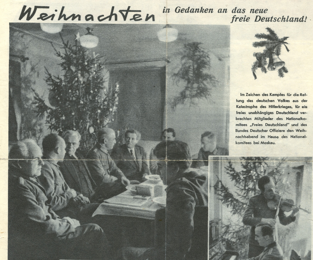 Рождественский ежемесячник «Freies Deutschland im bild». 1944 г.